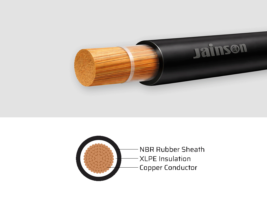 XLPE/NBR 0.6/1kV 90°C